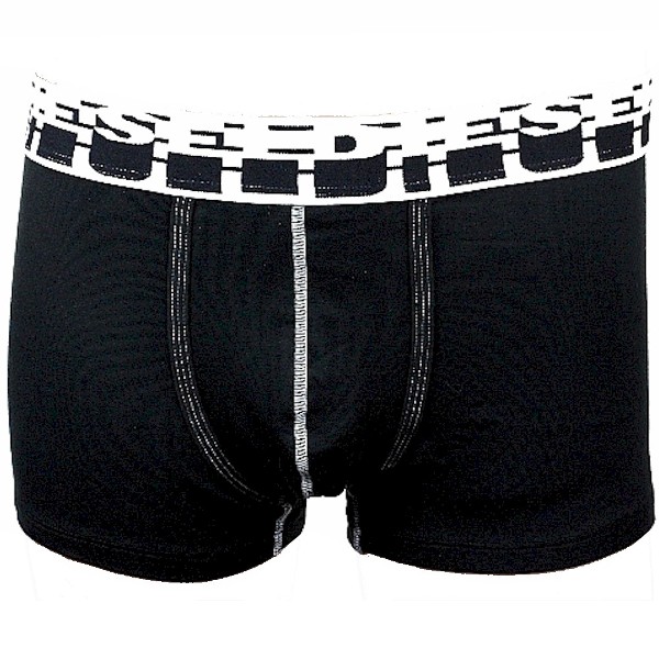  Diesel Men's UMBX-Rocco Black Boxer Brief Underwear 