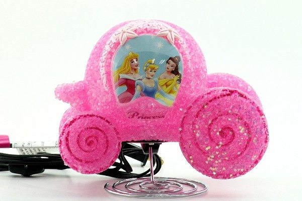  Disney Princess Girl's K310947 Coach Carriage Pink Light Eva Lamp 