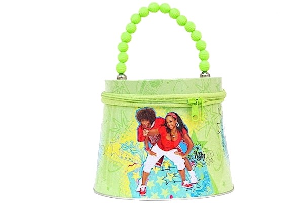  Disney's High School Musical Girl's HSM Green Tin Lunch Box 