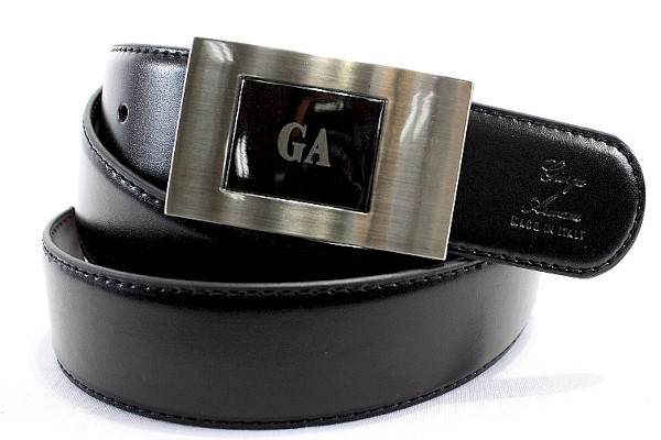  Giorgio Armani Men's Reversible Leather Belt Adjustable Up To Size 42 