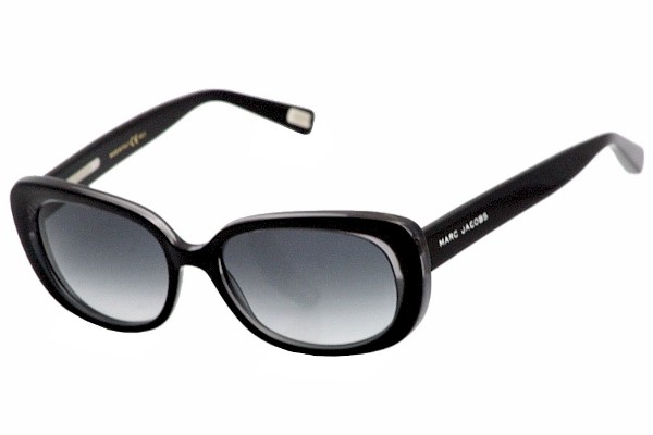  Marc By Marc Jacobs Women's 350S 350/S UT0/JJ Black/Silver Sunglasses 53mm 