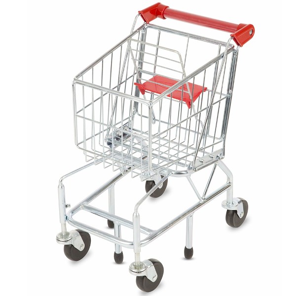  Melissa & Doug Metal Grocery Shopping Cart Toy Age 3+ 