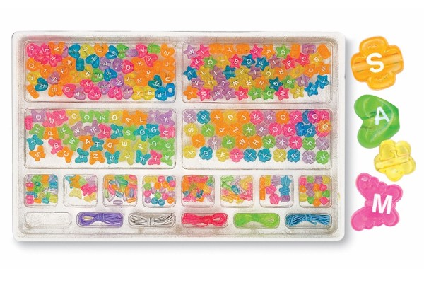  Melissa & Doug Rainbow Alphabet Bead Toy Set Age 4+ 