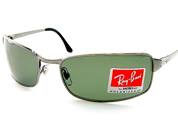  RAY BAN 3269 Gunmetal 004/58 RAYBAN Polarized Sunglasses 63x18 