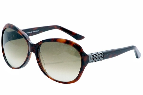  Roberto Cavalli Women's Amarillide 594S 594/S 52P Shiny Havana Sunglasses 62mm 