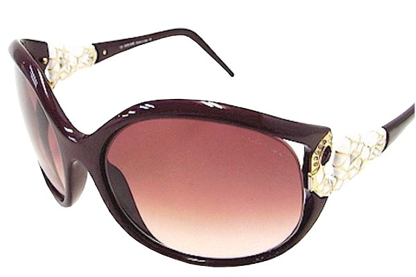  Roberto Cavalli Women's Teseo 379S 379/S K60 Brown/Burgundy/Gold Sunglasses 60mm 