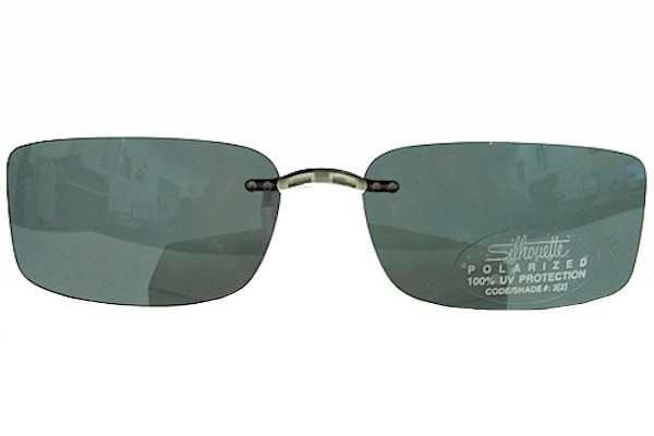  SILHOUETTE Mystero 5065 Polarized Gray Clip On 