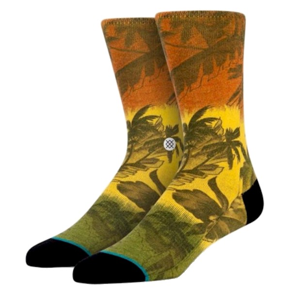  Stance Jah-Loha Rasta Fashion Crew Socks 