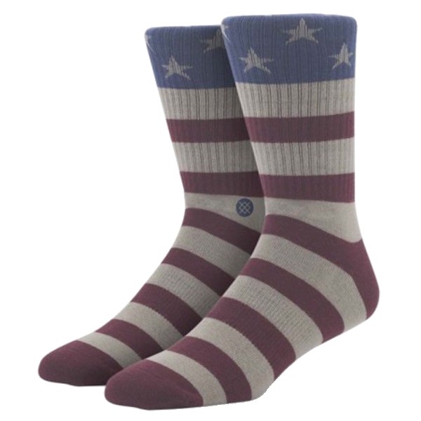  Stance The Fourth Red Fashion Crew Socks 