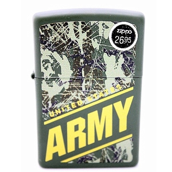  Zippo 24828 United States Army Matte Green Lighter 