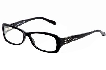 Roberto Cavalli Eyeglasses Garofano RC543 Black Optical Frames