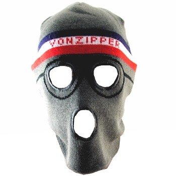 Von Zipper Contra Grey Beanie Men's Beanie Hat Headwear MABNGCON