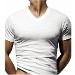 2(X)ist Essential Men's White 3-Pack V-Neck Short Sleeve T-Shirt