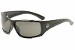 Dragon Cinch Jet Black Rectangle Sunglasses