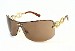 GUCCI 2772/S 2772S Gold J5GP0 Shield Sunglasses