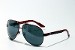 Gucci GG 1951/S 1951S 75X/CN Red Aviator Sunglasses 63mm
