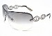 Gucci GG 2772/S 2772S 6LB/29 Ruthenium/Silver Shield Sunglasses