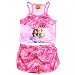 Lil' Bratz Girl's Pink 2 Piece Pajama Tank Top & Short Sleepwear Set