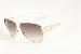 Marc By Marc Jacobs 107S 107/S 0J5F Gold/White Fashion Sunglasses 60mm