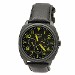 Pulsar Men's PP6077 Black/Yellow Chronograph Watch