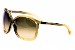 Tom Ford Women's Charlie TF0201 TF/0201 98P Yellow/Brown Fashion Sunglasses 64mm