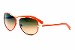 Tory Burch TY6013 TY-6013 940/13 Orange Leather Aviator Sunglasses