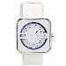 Versus By Versace Kyoto SGH04 White Leather Analog Watch