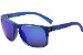 VonZipper Lomax Brain Blast Blue Von Zipper Square Sunglasses