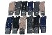 Z-Man Collection Multi Assorted 12-Pair Dress Crew Socks Sz: 10-13 Fits 7-12