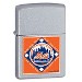 Zippo 22676 MLB New York Mets Satin Silver Lighter