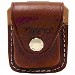 Zippo LPCB LTR Brown Leather Lighter Pouch With Clip