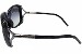 Burberry Women's BE4068 BE/4068 3001/11 Black/Silver Fashion Sunglasses 59mm