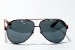 Gucci GG 1951/S 1951S 75X/CN Red Aviator Sunglasses 63mm