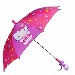 Hello Kitty FU3069234 Stars Pink & Purple Molded Handle Umbrella
