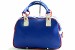 Hello Kitty Vintage Sport Satchel Blue/White/Red Handbag ST# HM3067161