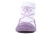 Skidders Girl's Skidproof Sneakers Purple Lace Ballerina Shoes XY4158