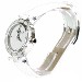 Versus By Versace Logo 3C7140 White Leather Analog Watch