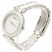 Versus By Versace Womens Sertie 3C7230 Silver/White Steel Analog Watch