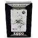 Zippo 24800 Butterfly Brushed Chrome Silver Lighter