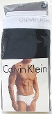 Calvin Klein Men's Classics Pack of 3 Black Low Rise Briefs