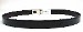 Giorgio Armani Calf Leather Black/Brown Reversible Belt Adjustable Up To Size 42