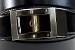 Giorgio Armani Men's Satin Metal Buckle Reversible Brown Leather