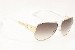 Marc By Marc Jacobs 107S 107/S 0J5F Gold/White Fashion Sunglasses 60mm