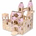 Melissa & Doug Wooden Folding Princess Dollhouse Castle Toy Age 3+