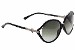 Roberto Cavalli Women's Elleboro 590S 590/S 01B Black/Gunmetal Sunglasses 62mm
