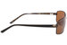 Serengeti Suglasses San Remo 7609 Dark Brown Polarized Shades