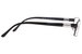 Versace VE1120 1009 Eyeglasses Men's Black Full Rim Rectangle Shape 54-16-140