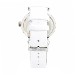 Versus By Versace Logo 3C7140 White Leather Analog Watch