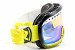 VONZIPPER FUBAR Banana Bake Yellow Chrome VonZipper Snow Goggles