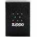 Zippo 24804 Red/Black Lustre HP Spiral Polished Chrome Logo Lighter